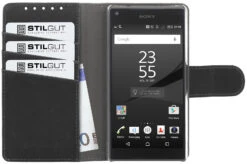 StilGut - Xperia Z5 Compact Hülle Talis Mit Standfunktion