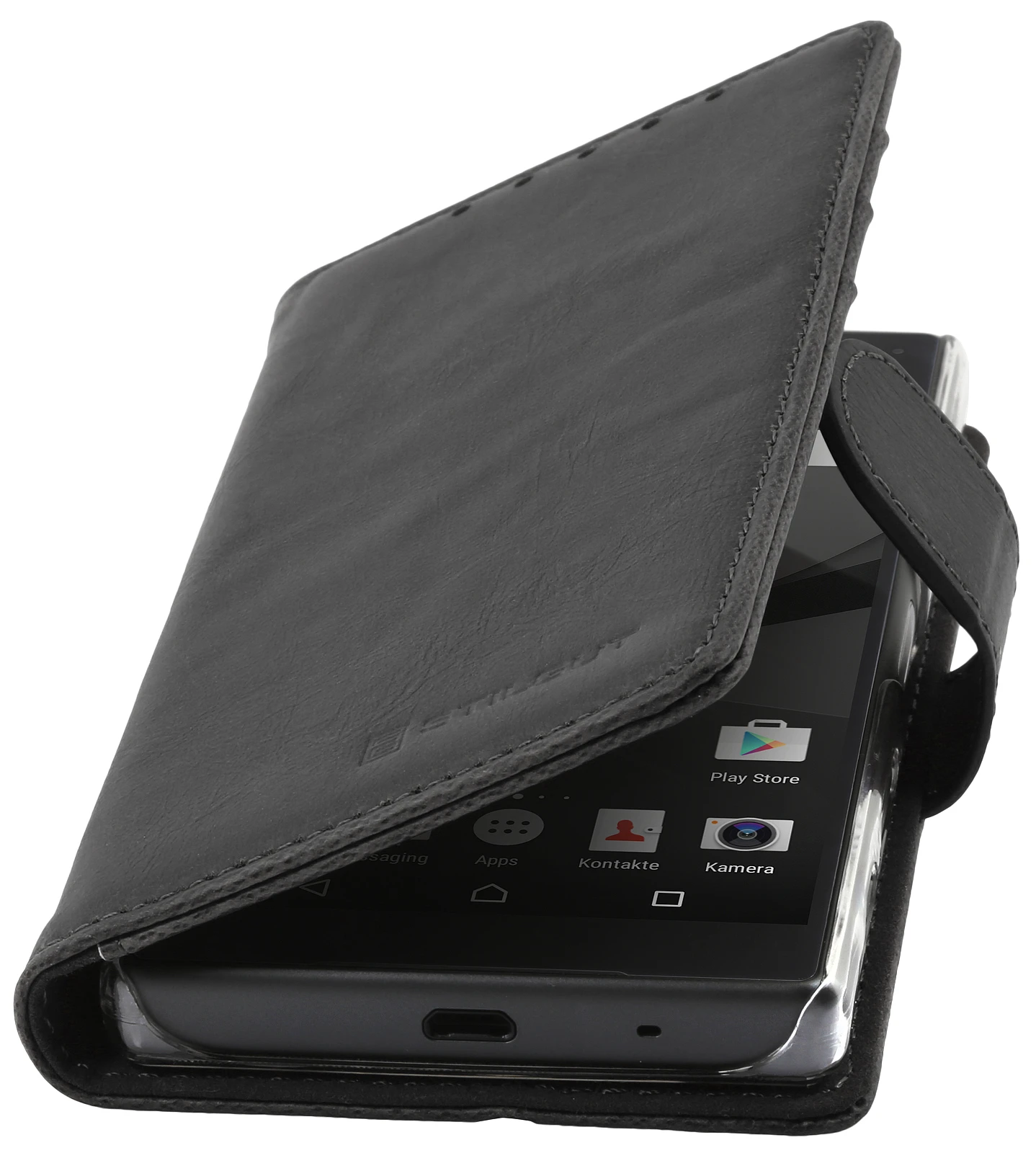 StilGut - Xperia Z5 Compact Hülle Talis Mit Standfunktion 3 StilGut - Xperia Z5 Compact Hülle Talis Mit Standfunktion – Bild 3