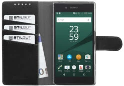 StilGut - Xperia Z5 Hülle Talis Mit Standfunktion