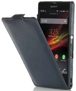 StilGut - UltraSlim Case Für Sony Xperia Z -Outlet STILGUT Store sony xperiaz us blau 05m