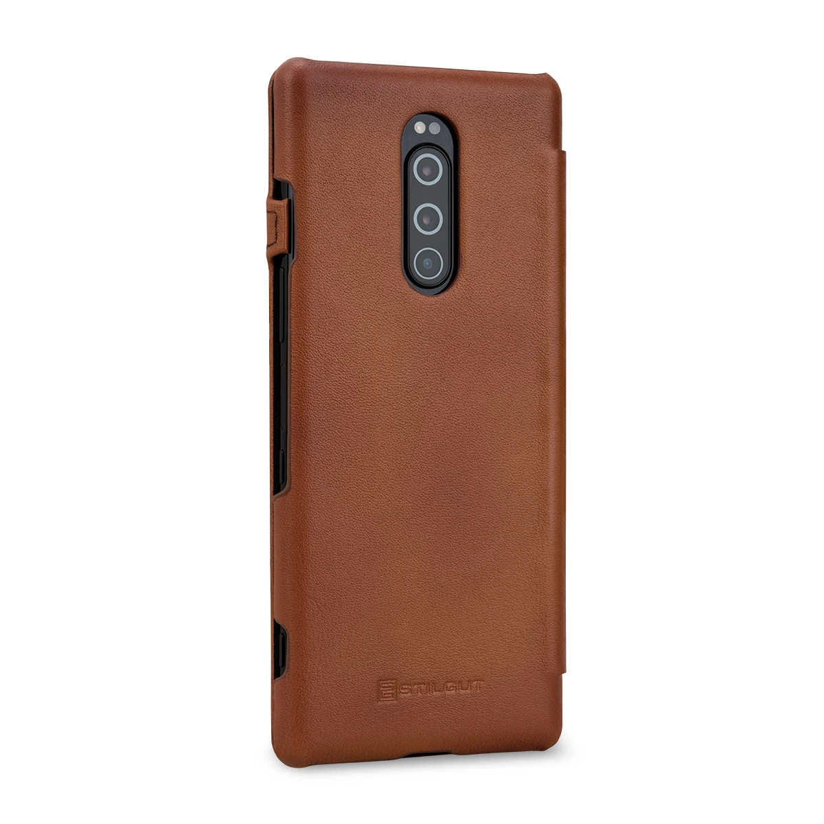 StilGut - Sony Xperia 1 Tasche Book Type Mit Clip – Bild 5