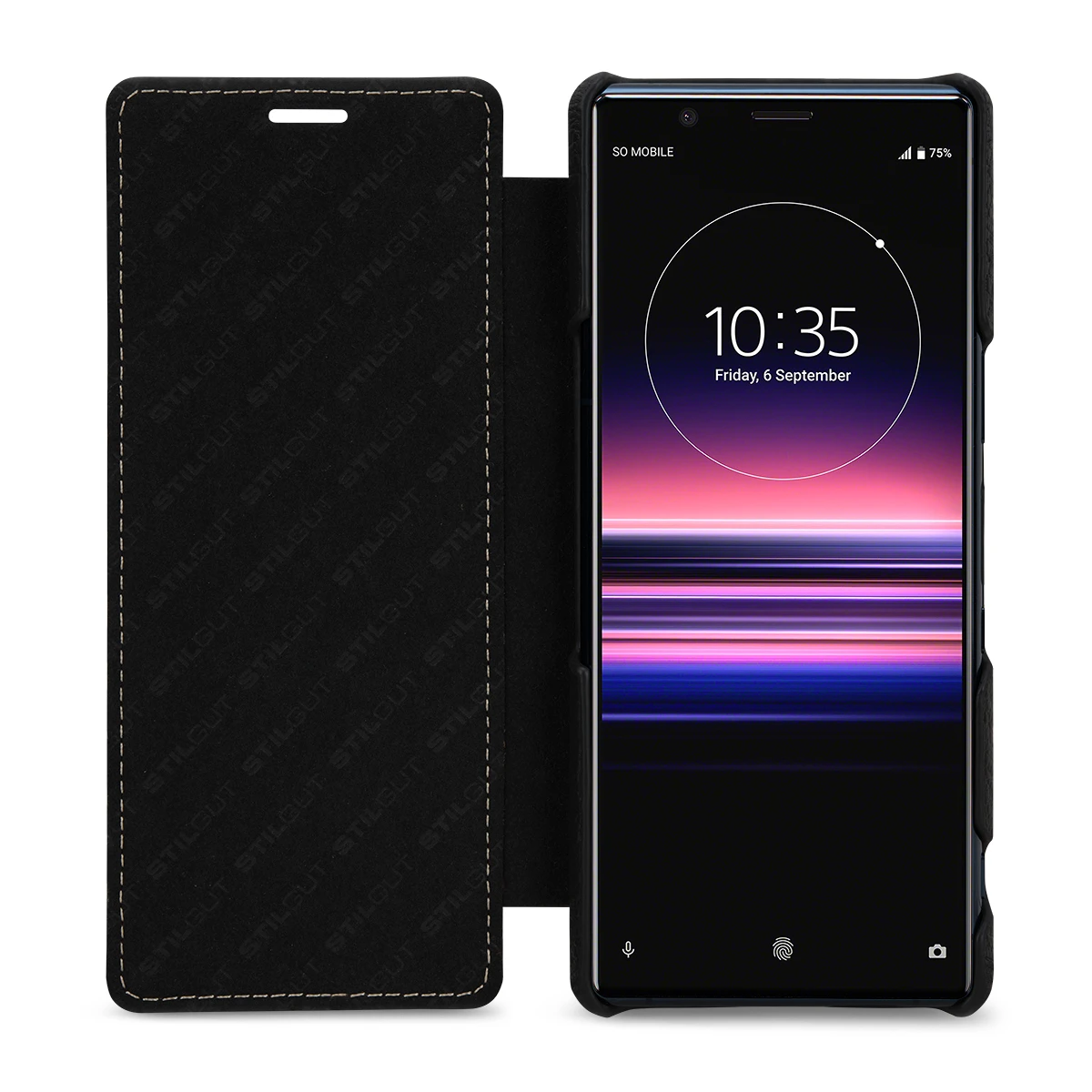 StilGut - Sony Xperia 5 Case Book Type 2 StilGut - Sony Xperia 5 Case Book Type – Bild 2