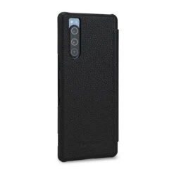 StilGut - Sony Xperia 5 Case Book Type 11 StilGut - Sony Xperia 5 Case Book Type -Outlet STILGUT Store sony xperia 5 book type case black td 05