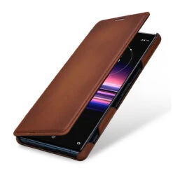 StilGut - Sony Xperia 5 Case Book Type 13 StilGut - Sony Xperia 5 Case Book Type -Outlet STILGUT Store sony xperia 5 book type case brown td 01