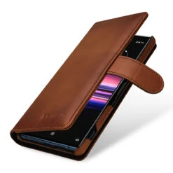StilGut - Sony Xperia 5 Flip Cover Talis Mit Kartenfach -Outlet STILGUT Store sony xperia 5 wallet case talis brown td 02