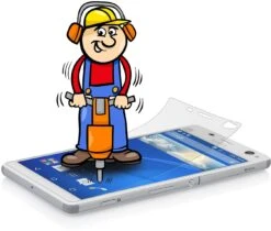 StilGut - Panzerglasfolie Für Xperia C4 (2er-Pack) -Outlet STILGUT Store sony xperia c4 panzerglasfolie 03