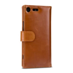 StilGut - Sony Xperia XZ Premium Hülle Talis Mit Kreditkartenfach -Outlet STILGUT Store sony xperia premium huelle ultraslim cognac 05