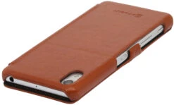 StilGut - Sony Xperia X Performance Tasche Book Type Mit Clip -Outlet STILGUT Store sony xperia x performance tasche book type mit clip cognac 04