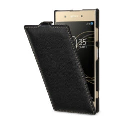 StilGut - Sony Xperia XA1 Plus Hülle UltraSlim -Outlet STILGUT Store sony xperia xa1 plus huelle ultraslim schwarz 01 w 1