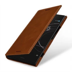 StilGut - Sony Xperia XZ1 Case Book Type Ohne Clip 15 StilGut - Sony Xperia XZ1 Case Book Type Ohne Clip -Outlet STILGUT Store sony xperia xz1 case book type ohne clip cognac 01 w