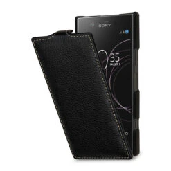 StilGut - Sony Xperia XZ1 Compact Hülle UltraSlim -Outlet STILGUT Store sony xperia xz1 compact huelle ultraslim schwarz 01 w 1