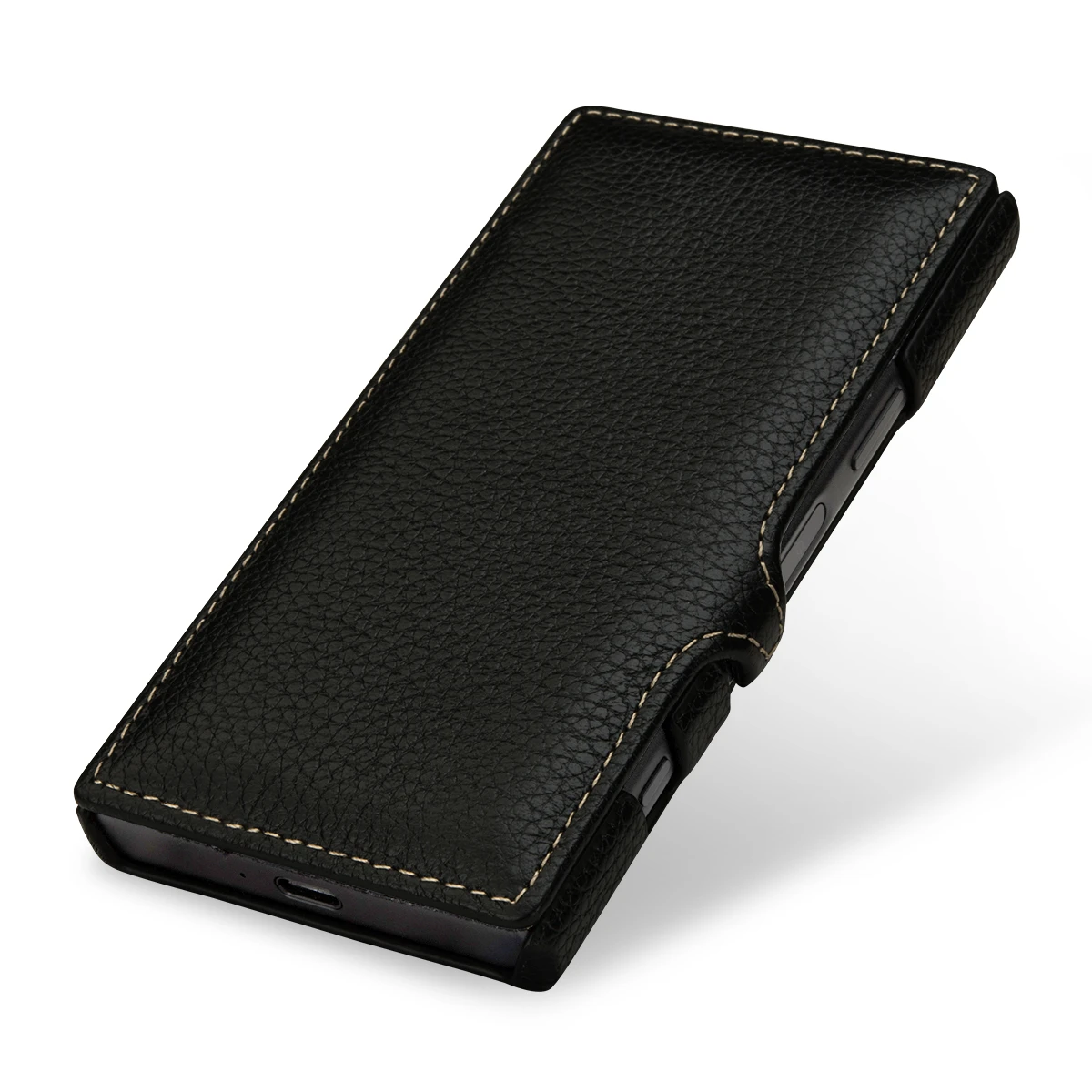 StilGut - Sony Xperia XZ1 Compact Tasche Book Type Mit Clip – Bild 3