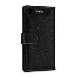 StilGut - Sony Xperia XZ1 Hülle Talis Mit Kreditkartenfach -Outlet STILGUT Store sony xperia xz1 huelle talis mit kreditkartenfach schwarz 05 w