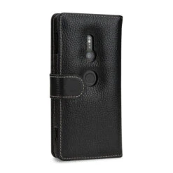 StilGut - Sony Xperia XZ2 Hülle Talis Mit Kreditkartenfach -Outlet STILGUT Store sony xperia xz2 huelle talis mit kreditkartenfach schwarz 05 w