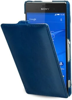 StilGut - Handyhülle Für Sony Xperia Z3 "UltraSlim" Aus Leder 26 StilGut - Handyhülle Für Sony Xperia Z3 "UltraSlim" Aus Leder -Outlet STILGUT Store sony xperia z3 case us nachtbl 01