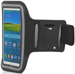 StilGut - Sportarmband Für Galaxy S5, HTC One M8 (5-Zoll-Geräte) -Outlet STILGUT Store sportarmband 5 zoll schw 03 392