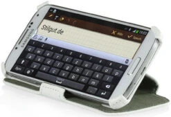 StilGut - Tasche Mit Standfunktion Für Galaxy S4 I9500 -Outlet STILGUT Store tasche galanxy handy standf i9500 w 01