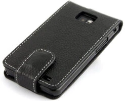 StilGut - Ledertasche Für Samsung Galaxy S I9000 & I9001 -Outlet STILGUT Store tasche galaxy handy s2 i9100 schw 03 1