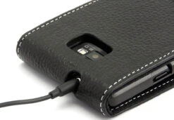 StilGut - Ledertasche Für Samsung Galaxy S I9000 & I9001 -Outlet STILGUT Store tasche galaxy handy s2 i9100 schw 05 1