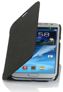 StilGut - Ledertasche "Book Type" Für Galaxy Note 2 N7100
