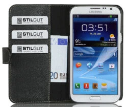 StilGut - Ledertasche "Talis" Für Galaxy Note 2 (N7100)