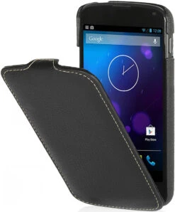 StilGut - UltraSlim Case Für Google Nexus 4 / LG E960 -Outlet STILGUT Store tasche google nexus 4 us schw 01 1