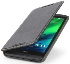 StilGut - Ledertasche "Book Type" Für HTC Desire 816 -Outlet STILGUT Store tasche htc desire 816 schw 02 1