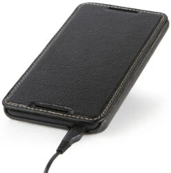 StilGut - Ledertasche "Book Type" Für HTC Desire 816 -Outlet STILGUT Store tasche htc desire 816 schw 05