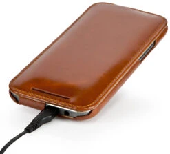 StilGut - UltraSlim Case Für HTC One M8 / M8s Aus Leder -Outlet STILGUT Store tasche htc one m8 us cog 05