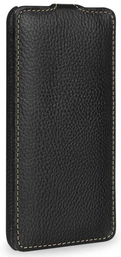 StilGut - UltraSlim Case Für HTC One Mini Aus Leder -Outlet STILGUT Store tasche htc one mini schw 03