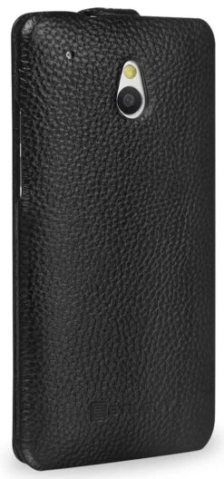 StilGut - UltraSlim Case Für HTC One Mini Aus Leder -Outlet STILGUT Store tasche htc one mini schw 04