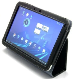 StilGut - Scarsela Luxus Ledertasche Für Motorola Xoom Tablet