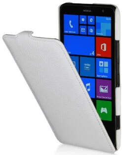 StilGut - UltraSlim Case Für Nokia Lumia 1320 Aus Leder -Outlet STILGUT Store tasche nokia lumia 1320 us w 01