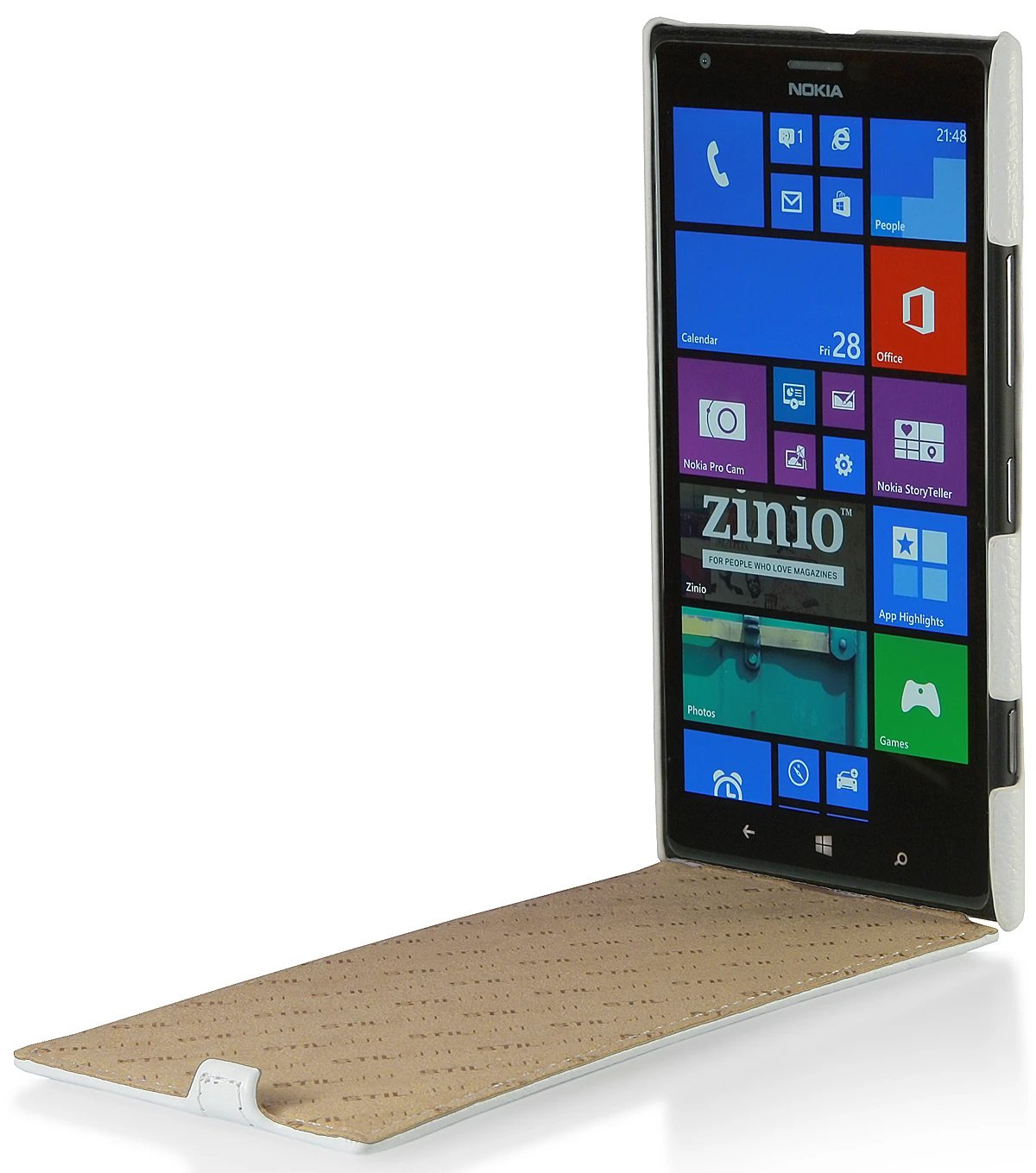 StilGut - UltraSlim Case Für Nokia Lumia 1520 Aus Leder 2 StilGut - UltraSlim Case Für Nokia Lumia 1520 Aus Leder – Bild 2