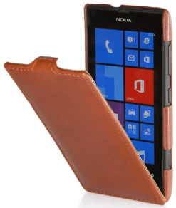 StilGut - UltraSlim Case Für Nokia Lumia 520 Aus Leder -Outlet STILGUT Store tasche nokia lumia 520 cog 01