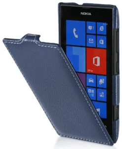 StilGut - UltraSlim Case Für Nokia Lumia 520 Aus Leder -Outlet STILGUT Store tasche nokia lumia 520 nb 01