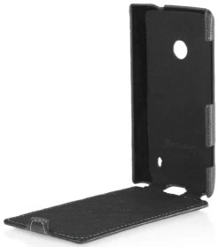 StilGut - UltraSlim Case Für Nokia Lumia 520 Aus Leder -Outlet STILGUT Store tasche nokia lumia 520 us schw 09