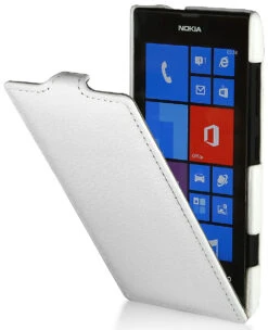 StilGut - UltraSlim Case Für Nokia Lumia 520 Aus Leder -Outlet STILGUT Store tasche nokia lumia 520 us w 01
