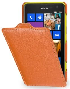 StilGut - UltraSlim Case Für Nokia Lumia 625 Aus Leder -Outlet STILGUT Store tasche nokia lumia 625 man 01
