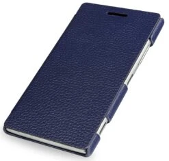 StilGut - Ledertasche "Book Type" Für Nokia Lumia 925 -Outlet STILGUT Store tasche nokia lumia 925 bt blau 5