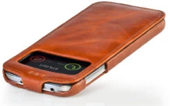 StilGut - Ledertasche Mit Sichtfenster Für Galaxy S4 I9500 & 9505 19 StilGut - Ledertasche Mit Sichtfenster Für Galaxy S4 I9500 & 9505 -Outlet STILGUT Store tasche samsung s4 sichtfenster cogn 6