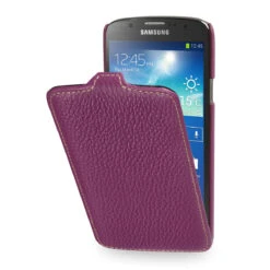 StilGut - UltraSlim Case Für Galaxy S4 Active I9295 -Outlet STILGUT Store tasche samsung s4active i9295 purpur 1