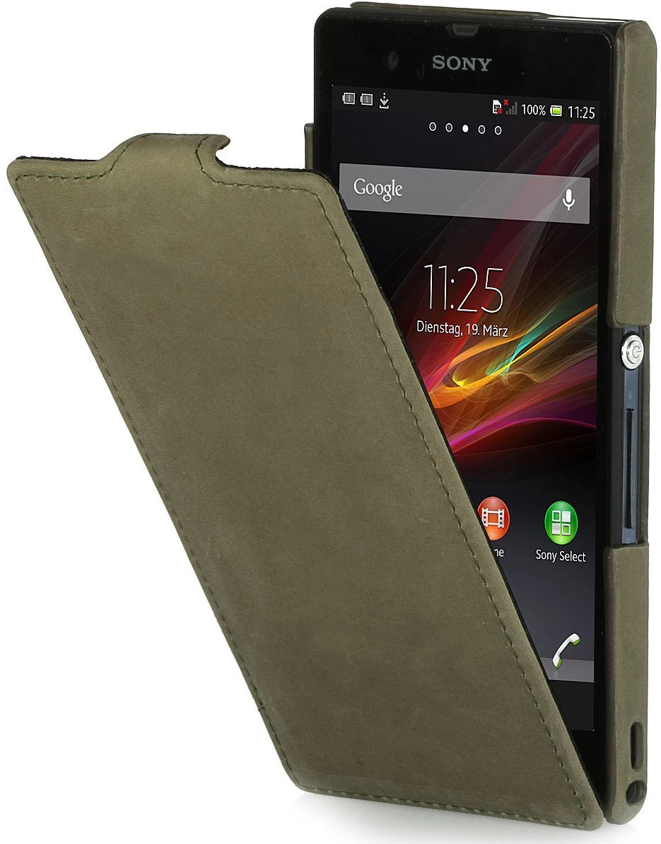StilGut - UltraSlim Case Für Sony Xperia Z Old Style 9 StilGut - UltraSlim Case Für Sony Xperia Z Old Style – Bild 9