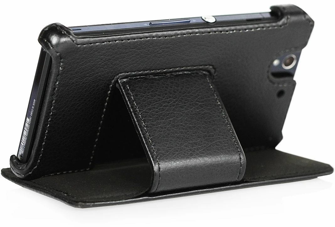StilGut - Tasche Mit Standfunktion Für Sony Xperia Z 5 StilGut - Tasche Mit Standfunktion Für Sony Xperia Z – Bild 5