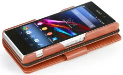 StilGut - Ledertasche "Talis" Für Sony Xperia Z1 Compact -Outlet STILGUT Store tasche sony xperia z1 compact t cog 03