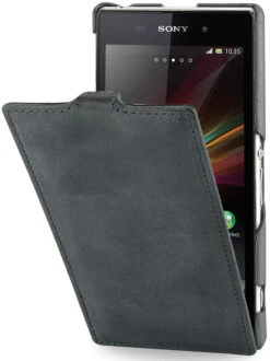 StilGut - UltraSlim Case Für Sony Xperia Z1 Old Style 20 StilGut - UltraSlim Case Für Sony Xperia Z1 Old Style -Outlet STILGUT Store tasche sony xperia z1 os sg 01
