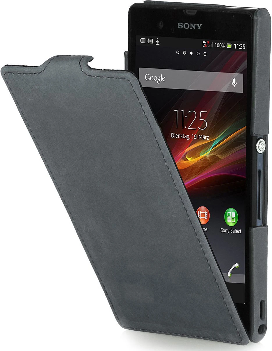 StilGut - UltraSlim Case Für Sony Xperia Z Old Style 12 StilGut - UltraSlim Case Für Sony Xperia Z Old Style – Bild 12