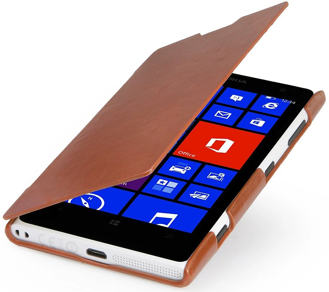 StilGut - Ledertasche Book Type Für Nokia Lumia 1020 9 StilGut - Ledertasche Book Type Für Nokia Lumia 1020 – Bild 9
