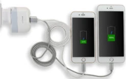 StilGut - Reiseadapter (USB Ladegerät), USA/EU -Outlet STILGUT Store usb reiseadapter USA EU weiss 06