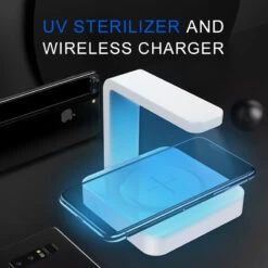 StilGut - Handy-Sterilisator & Wireless Charger 10 StilGut - Handy-Sterilisator & Wireless Charger -Outlet STILGUT Store uv sterilizer wireless charger white 2